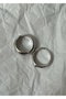 Heliophilia Silver Anillo de Latón Plateado con Recubrimiento de Laca